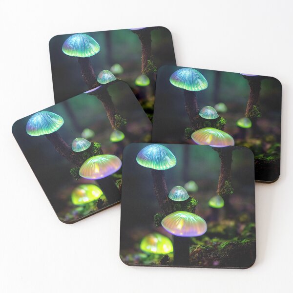 Item preview, Glowing Mushrooms #5 designed and sold by phneural.