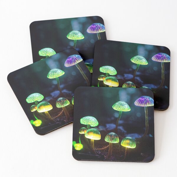 Item preview, Glowing Mushrooms #6 designed and sold by phneural.