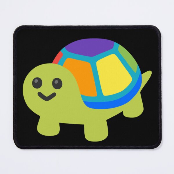 Item preview, Rainbow Turtle Android Emoji Sticker Design designed and sold by KaomojiKitchen.