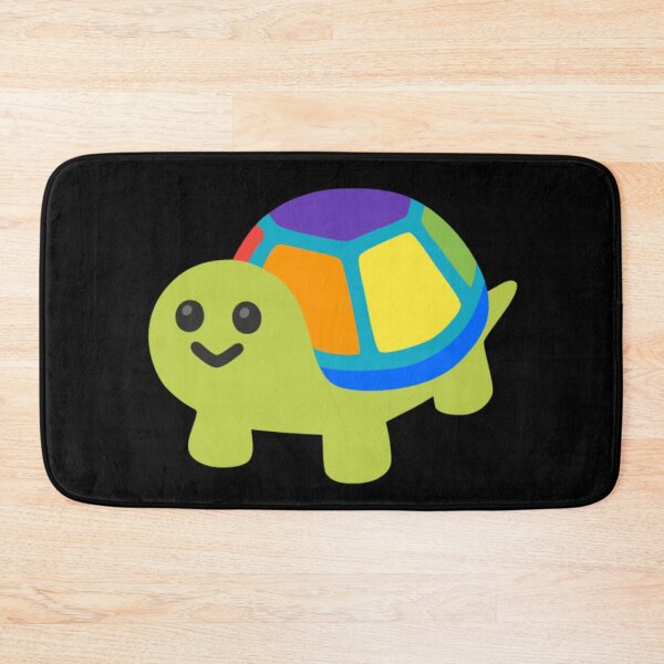 Item preview, Rainbow Turtle Android Emoji Sticker Design designed and sold by KaomojiKitchen.