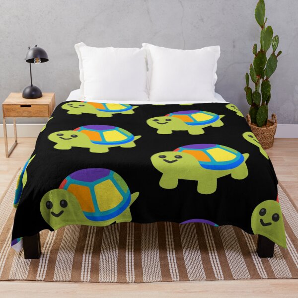 Item preview, Rainbow Turtle Android Emoji Sticker Design designed and sold by KaomojiKitchen.