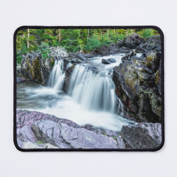 Item preview, Beautiful Red Rock Falls, Glacier National Park, Montana designed and sold by Kay Brewer.