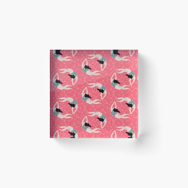 Item preview, Underwater Pink Swimmers.  Swimming  designed and sold by LoveSynchro.