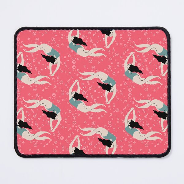 Item preview, Underwater Pink Swimmers.  Swimming  designed and sold by LoveSynchro.