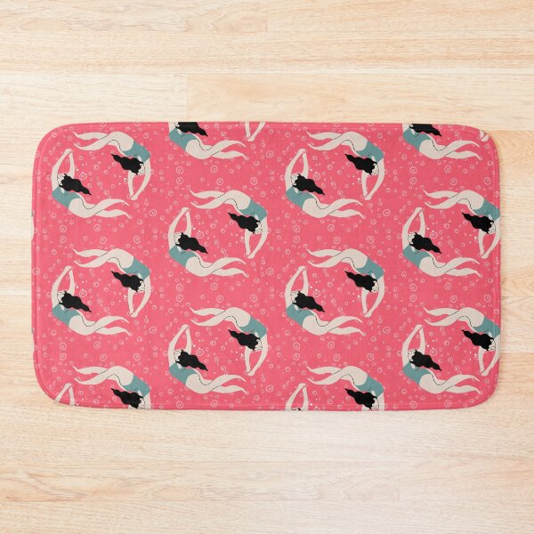 Item preview, Underwater Pink Swimmers.  Swimming  designed and sold by LoveSynchro.
