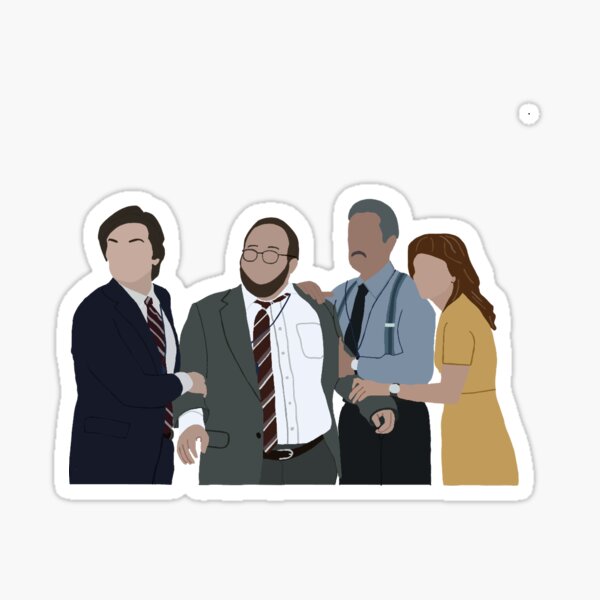 “Severance Cast Photo” Sticker for Sale by alircook | Redbubble