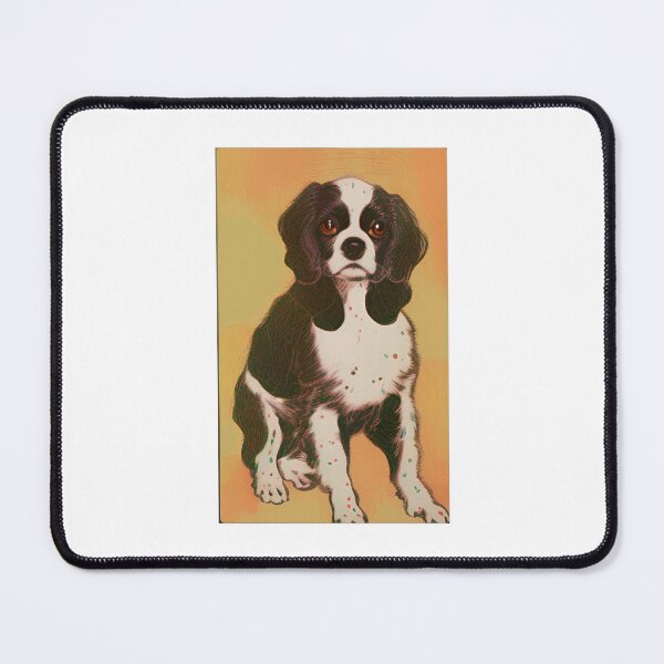 Item preview, French spaniel designed and sold by GroovyDino.
