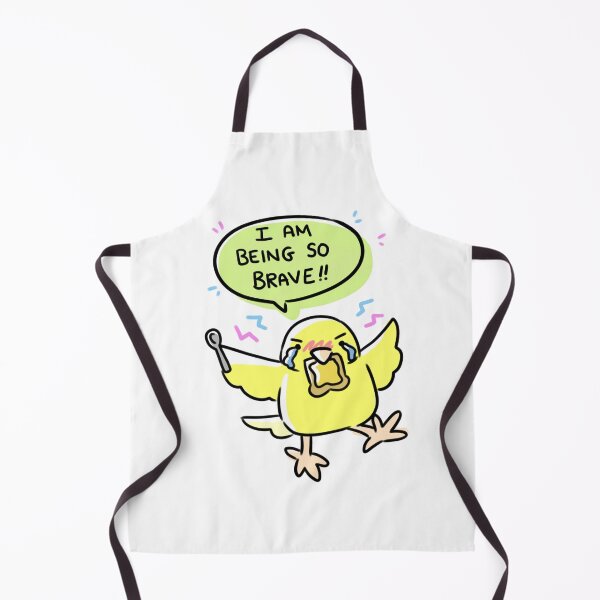 Item preview, I Am Being So Brave! Canary designed and sold by AdoraBirdArt.