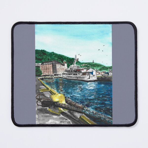 Item preview, Bergen Harbour - Yacht designed and sold by Rina Arling.