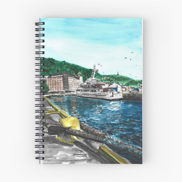 Item preview, Bergen Harbour - Yacht designed and sold by Rina Arling.