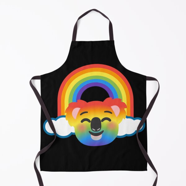 Item preview, Rainbow Koala Bear Android Emoji Sticker Design designed and sold by KaomojiKitchen.