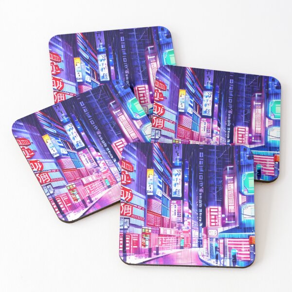 Item preview, Night Tokyo Lights designed and sold by The Love Quill.