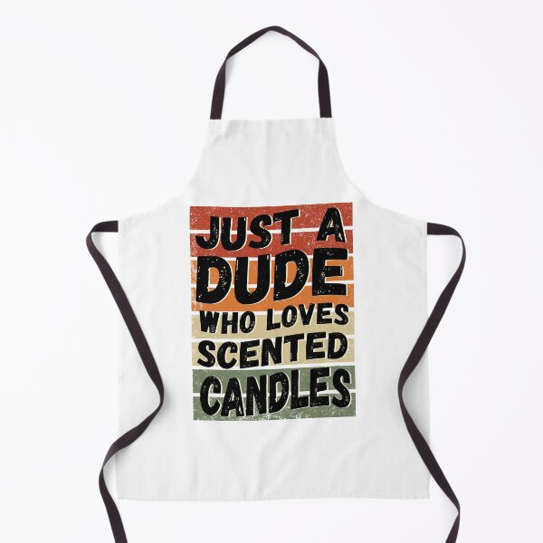 Item preview, Dude who loves scented candles (Retro Colours) designed and sold by TaraGbear.