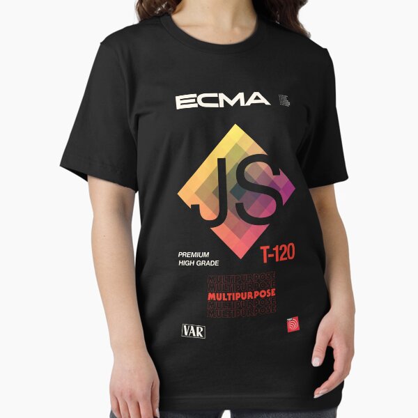 Retro Blank VHS JavaScript (ECMAScript) - Dark Variant Essential T-Shirt