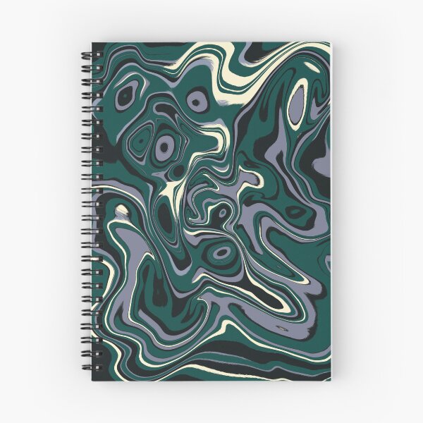 Item preview, Forest Night Abstract Liquid Pattern designed and sold by CorvusNyx.