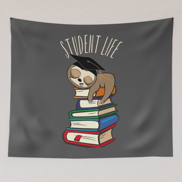 Item preview, Graduation  sleepy sloth designed and sold by TipTopTapo.