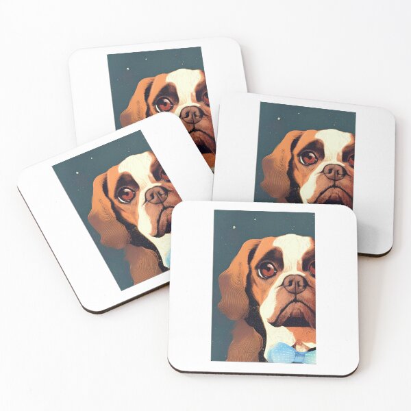 Item preview, French spaniel  designed and sold by GroovyDino.