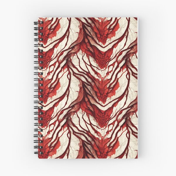 Item preview, Blood Red Carnage Pattern, Crazy Contrast designed and sold by TreasuryOE.