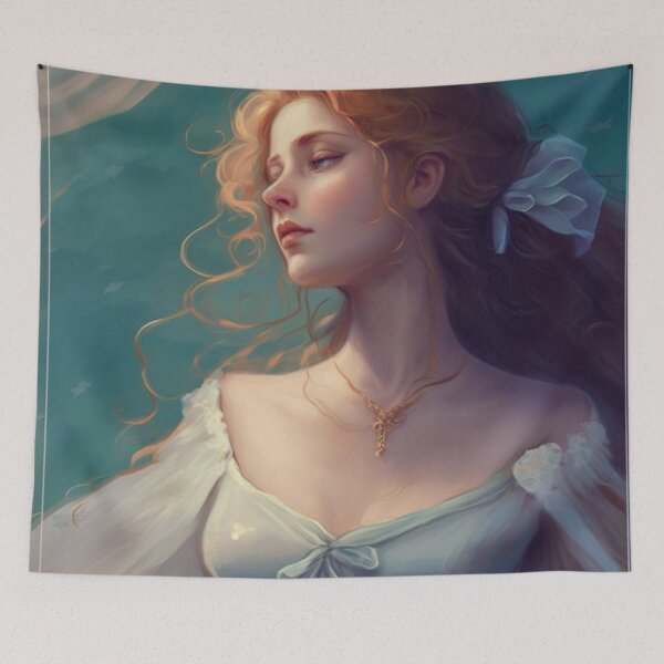 Item preview, Victorian princess digital painting  designed and sold by faewildlingart.