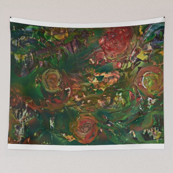 Item preview, Roses among foliage designed and sold by George Hutton Hunter.