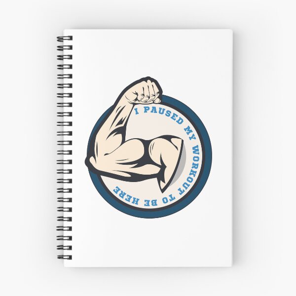 Item preview, I Paused My Workout To Be Here designed and sold by karolaan.