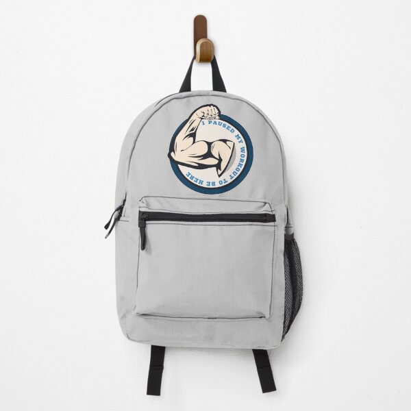 Item preview, I Paused My Workout To Be Here designed and sold by karolaan.