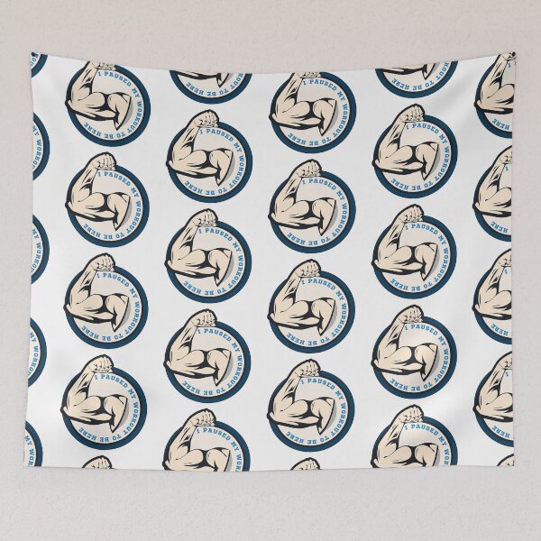 Item preview, I Paused My Workout To Be Here designed and sold by karolaan.