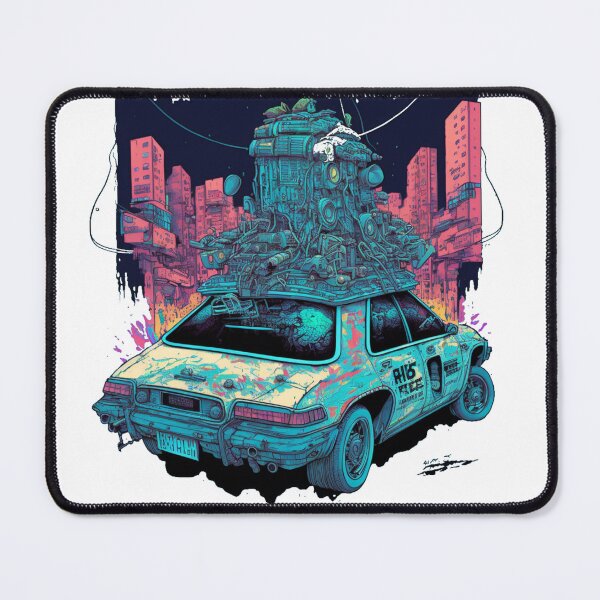 Item preview, Cyberjunk Car designed and sold by CartoonrBOY.