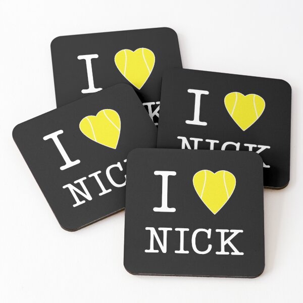 Item preview, I love Nick - Nick Tennis Lovers designed and sold by TieBreak-Tennis.