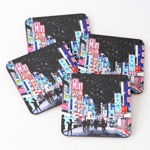 Item preview, Night Tokyo Lights designed and sold by The Love Quill.