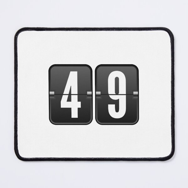 Item preview, Flip Clock Digits 49 designed and sold by Pistacchio Graphic.