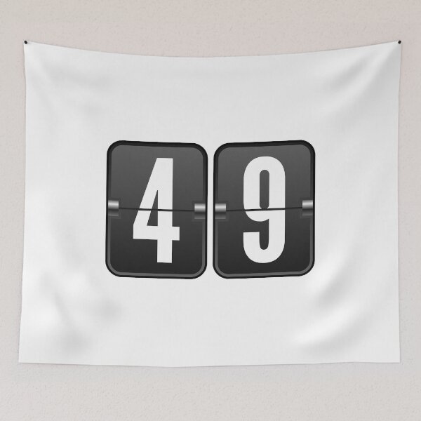 Item preview, Flip Clock Digits 49 designed and sold by Pistacchio Graphic.