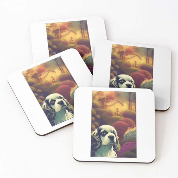 Item preview, French spaniel  designed and sold by GroovyDino.