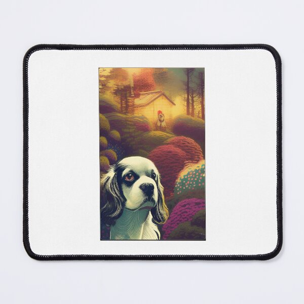 Item preview, French spaniel designed and sold by GroovyDino.