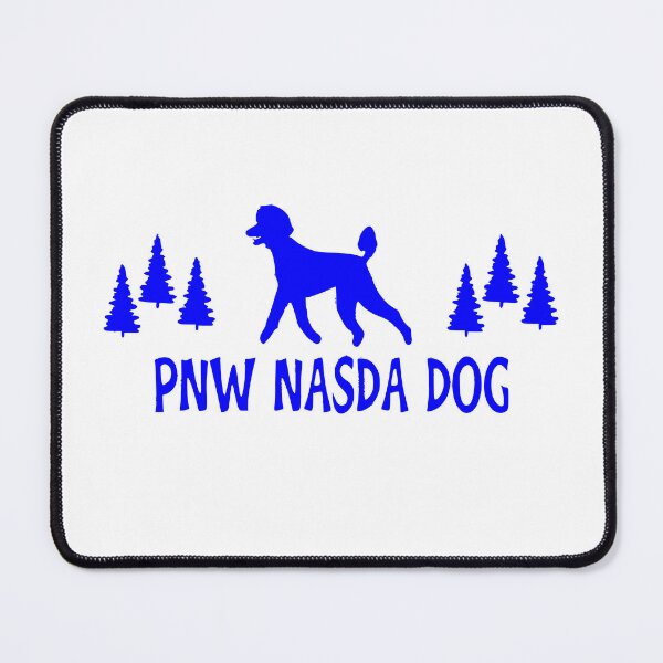 Item preview, PNW NASDA Dog Standard Poodle with Natural Tail Royal Blue designed and sold by Calliejoi31.