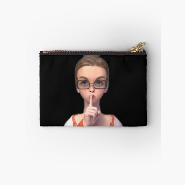 Item preview, Shush Librarian silence sticker shhh-- 3D  designed and sold by glitchman2.