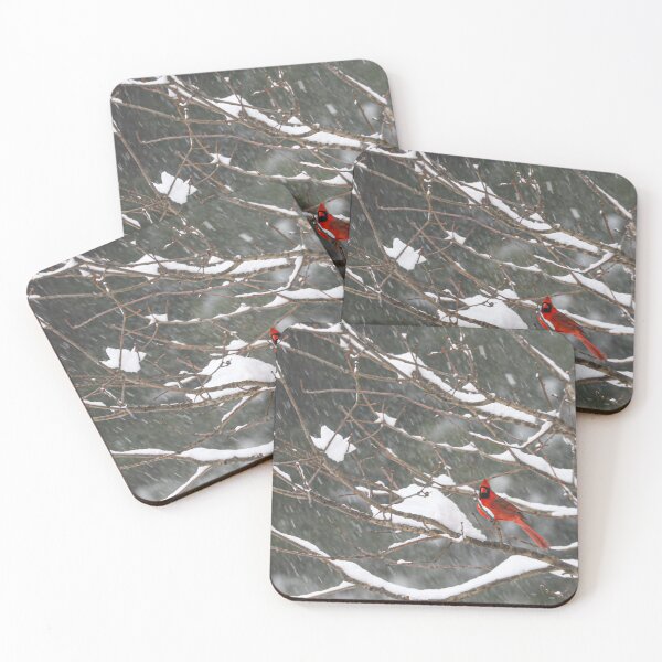 Item preview, Cardinal in the snow designed and sold by chopke63.