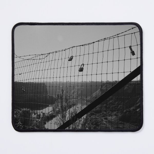 Item preview, Fence at I. B. Perrine Bridge and Snake River designed and sold by chillbilldill.