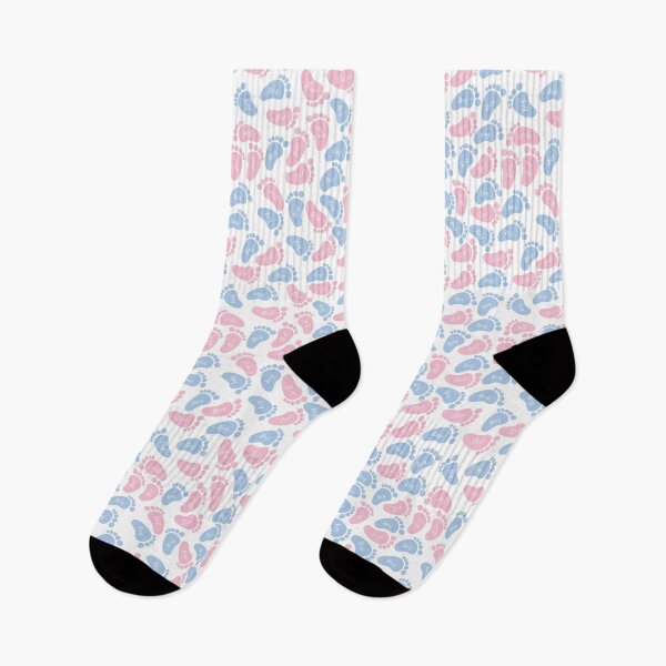 Item preview, Expectant Mom Baby Boy Girl Baby Feet Pink Blue Pregnancy  designed and sold by BookGeekNJ.