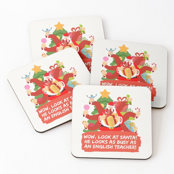 Item preview, Christmas English Teacher Quote designed and sold by myspookycuties.