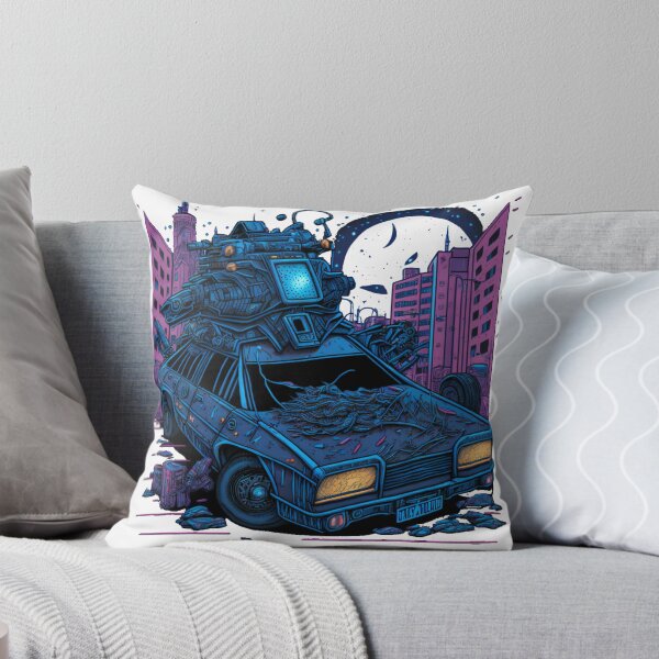 Item preview, Wrecked Cyberjunk Car designed and sold by CartoonrBOY.