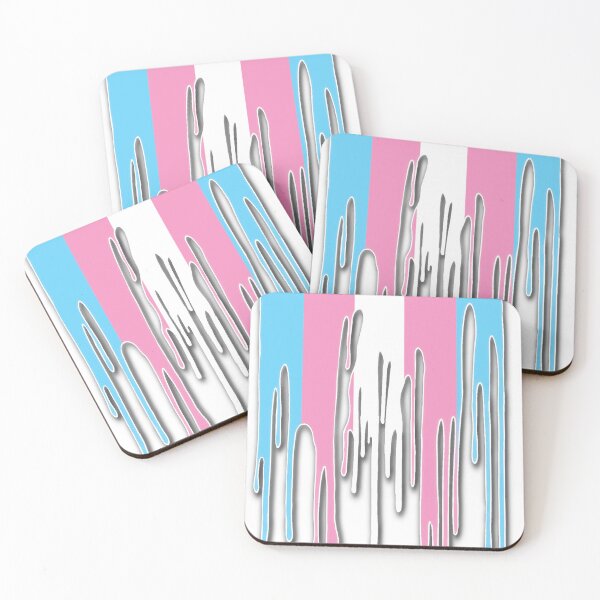 Item preview, DRIP (Trans Flag) designed and sold by TheTransStyle.