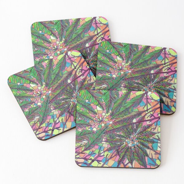 Item preview, 698 - LEAVES DESIGN -DAVE EDWARDS - COLOURED PENCILS - 2022 designed and sold by BLYTHART.