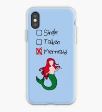 Single? Genommen? Meerjungfrau! iPhone-Hülle & Cover