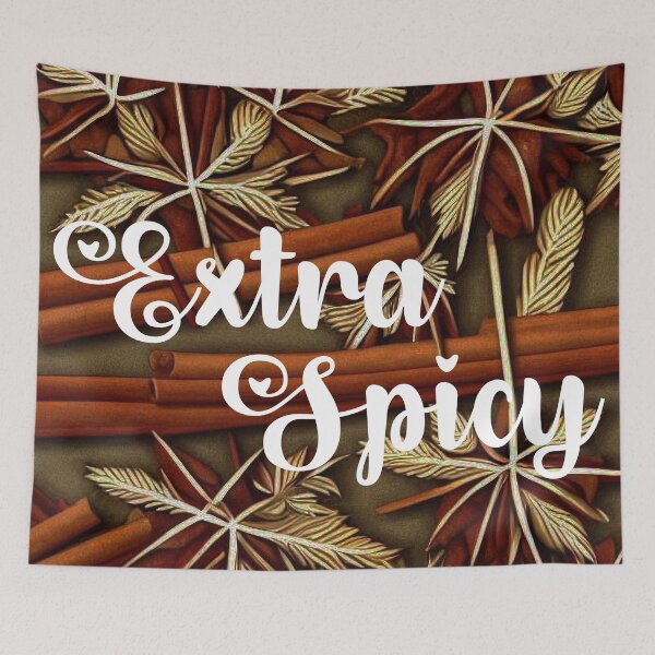 Item preview, Extra Spicy Funny Design designed and sold by DreamScheme.