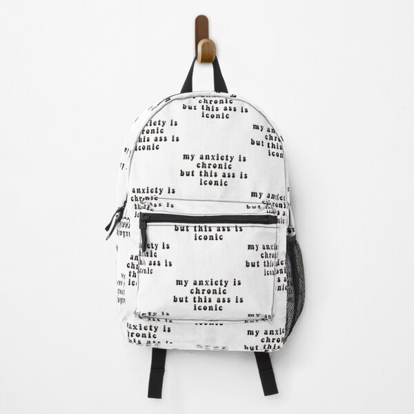 Item preview, My Anxiety Is Chronic But This Ass Is Iconic - Neurodiversity - Funny Anxiety Gifts - Anxiety Awareness - Inclusion Shirt - Positive designed and sold by Stixdesigns.