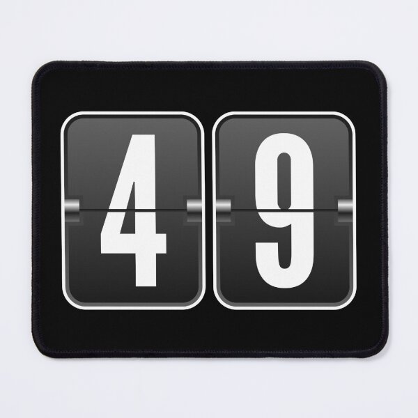 Item preview, Flip Clock Digits 49 designed and sold by Pistacchio Graphic.