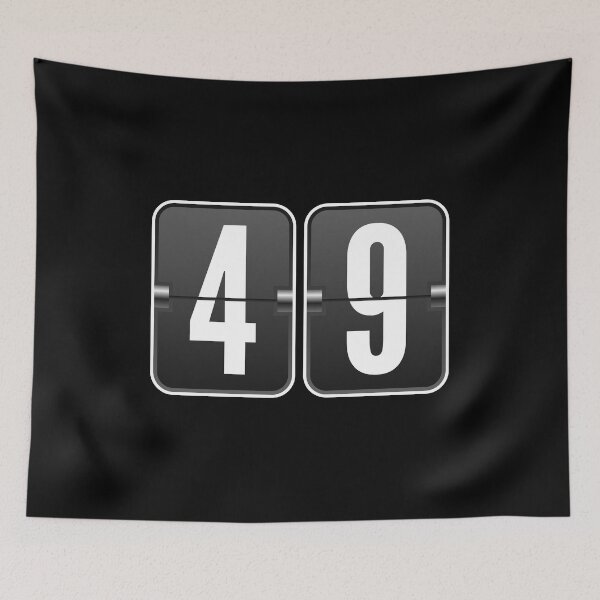 Item preview, Flip Clock Digits 49 designed and sold by Pistacchio Graphic.