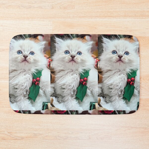 Item preview, Sweet Christmas ragdoll kitten designed and sold by Fluffycat2020.