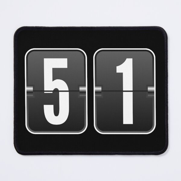 Item preview, Flip Clock Digits 51 designed and sold by Pistacchio Graphic.